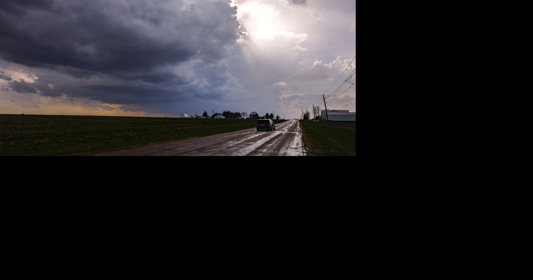 Hail damage reported as thunderstorms pass through Cedar Valley