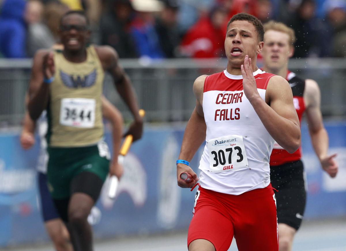 Drake Relays update Tiger boys win 4x200 relay Cedar Falls Tigers