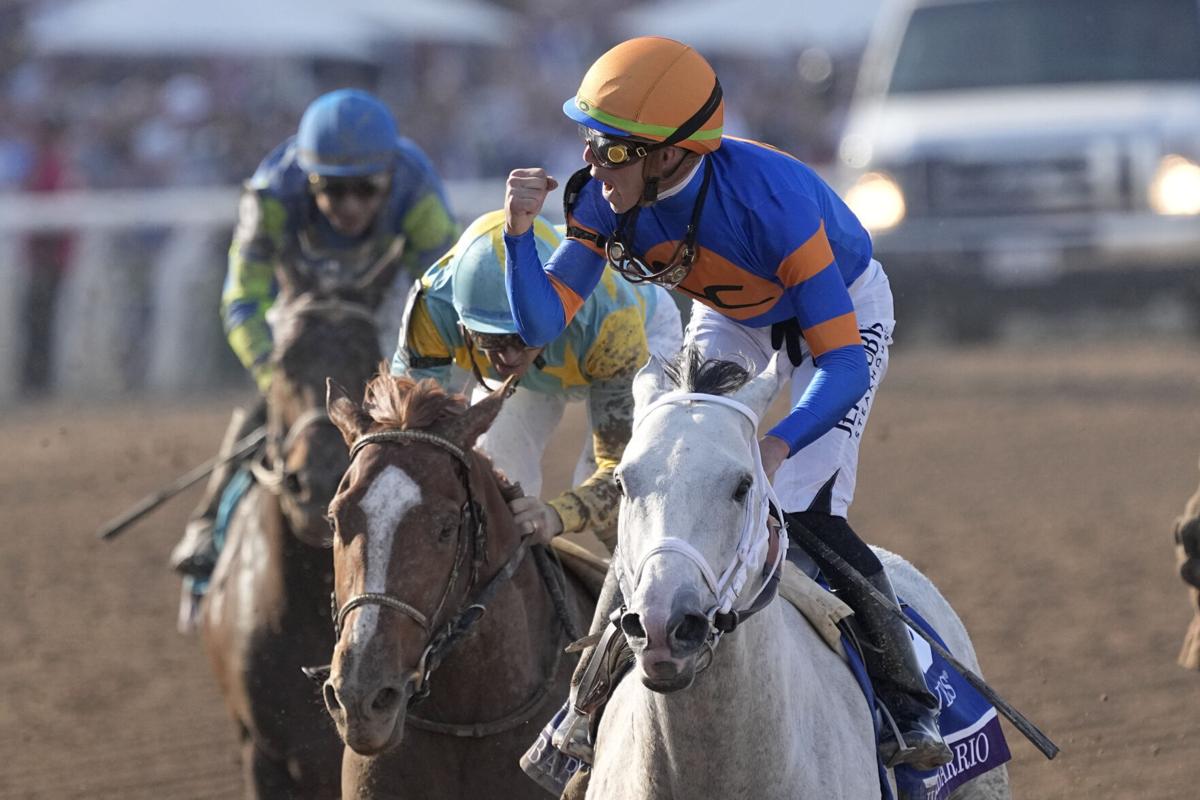 White Abarrio wins 6M Breeders' Cup Classic