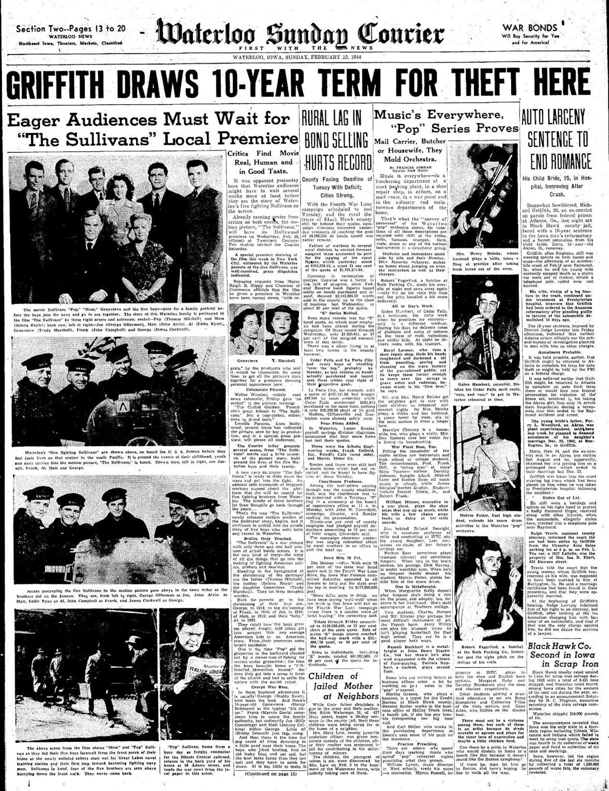 Courier Feb. 13, 1944