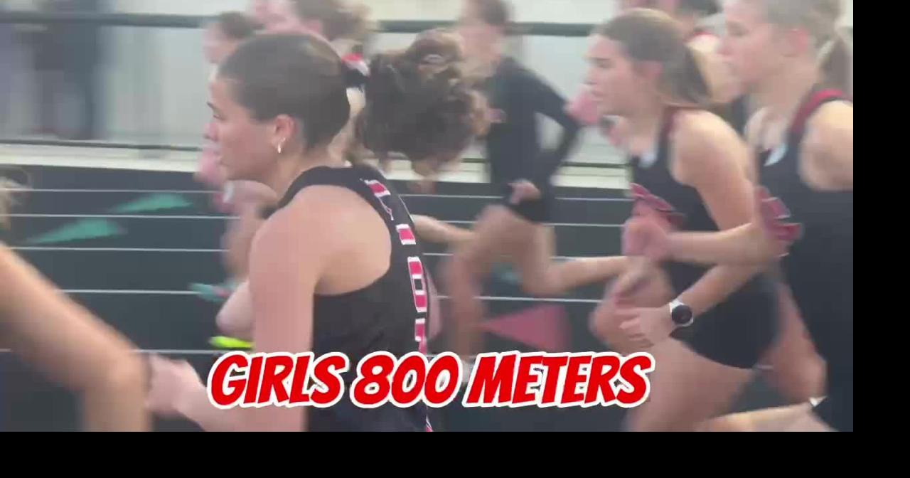 Kate Tomlyanovich wins girls 800 meters at CF meet