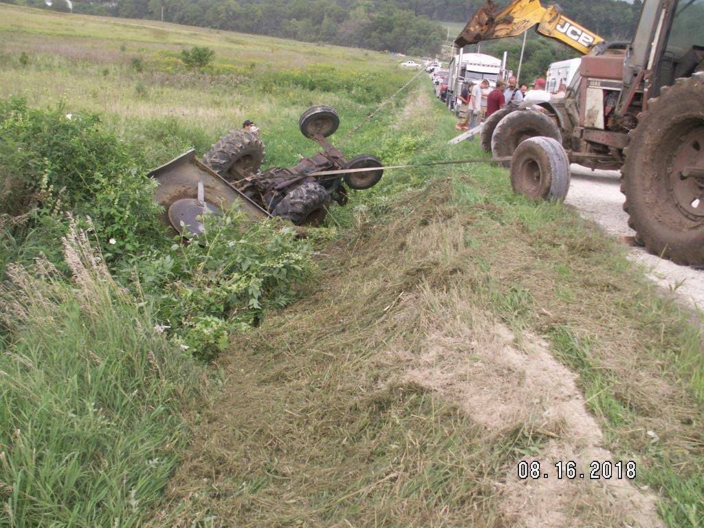 Fort Atkinson man killed in tractor rollover