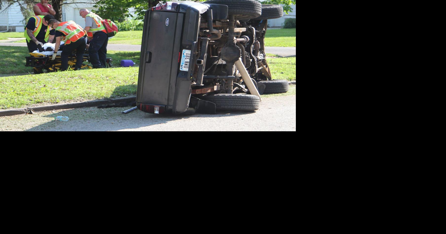 One injured in rollover crash in Waterloo