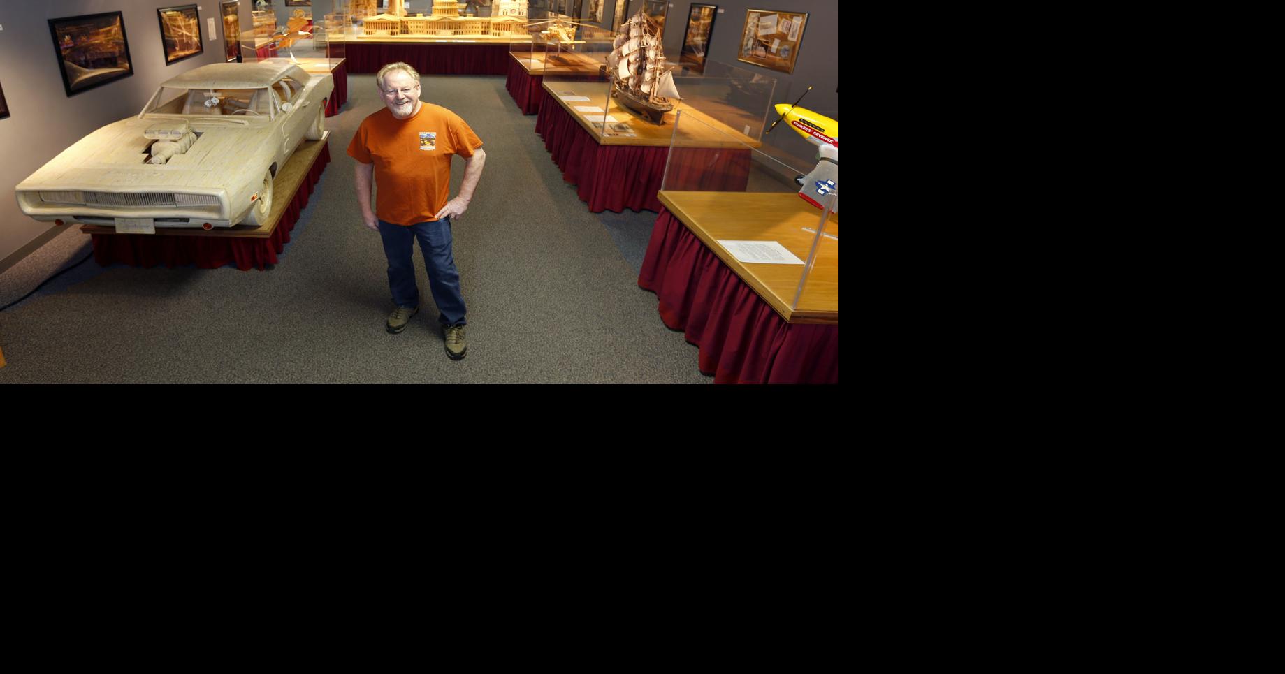 Gladbrook's matchstick man tackles iconic movie car