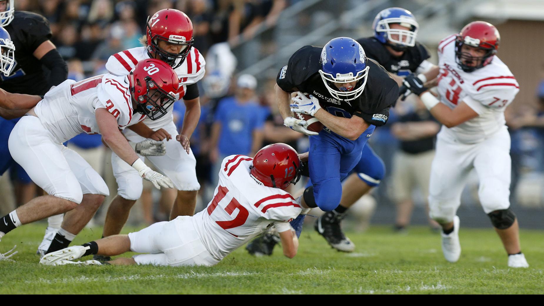 Prep Football Dike New Hartford Controls Rival A P 40 6