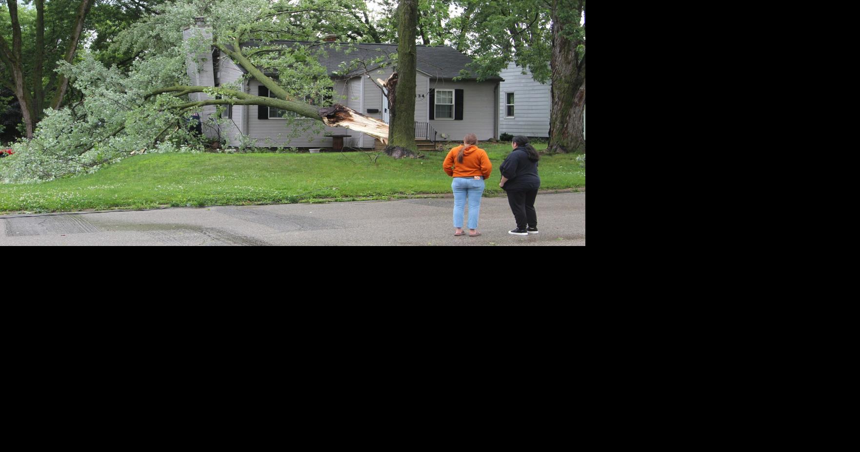 Thunderstorm topples trees, knocks out power in Cedar Valley