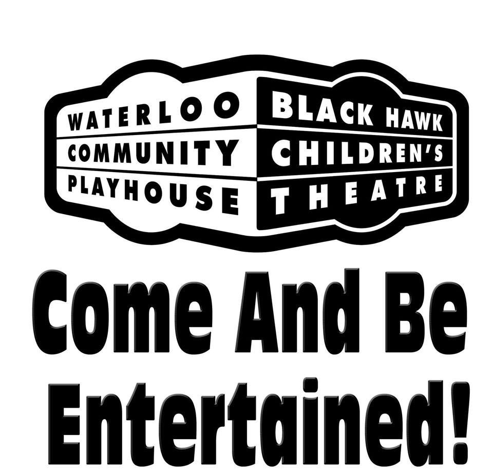 Waterloo Community Playhouse Black Hawk Childrens Theatre Logo Waterloo Community Playhouse Black Hawk Childrens Theatre Logo