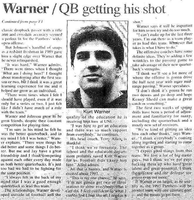 Vikings' blueprint for success: Kurt Warner's Cinderella season in 1999 –  Twin Cities