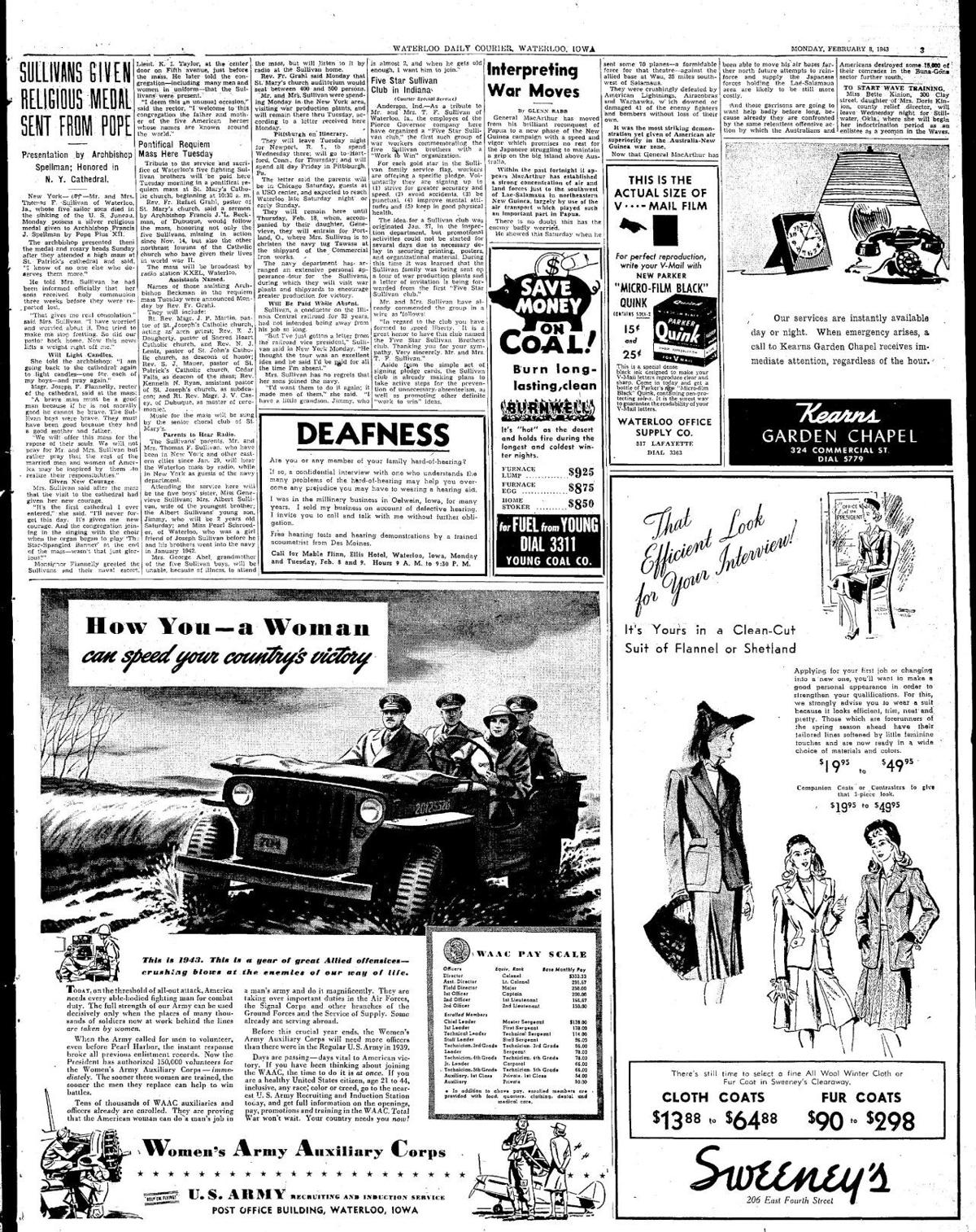 Courier Feb. 8, 1943