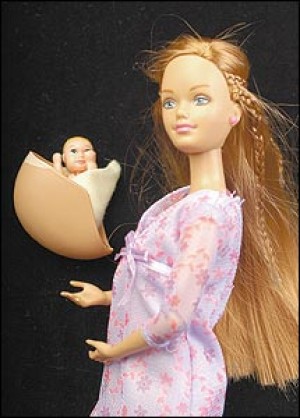pregnant barbie target