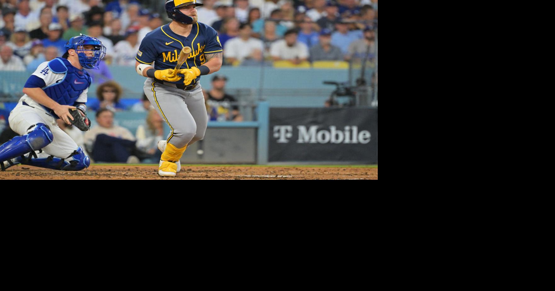 BASEBALL-MLB-LAD-MIL/