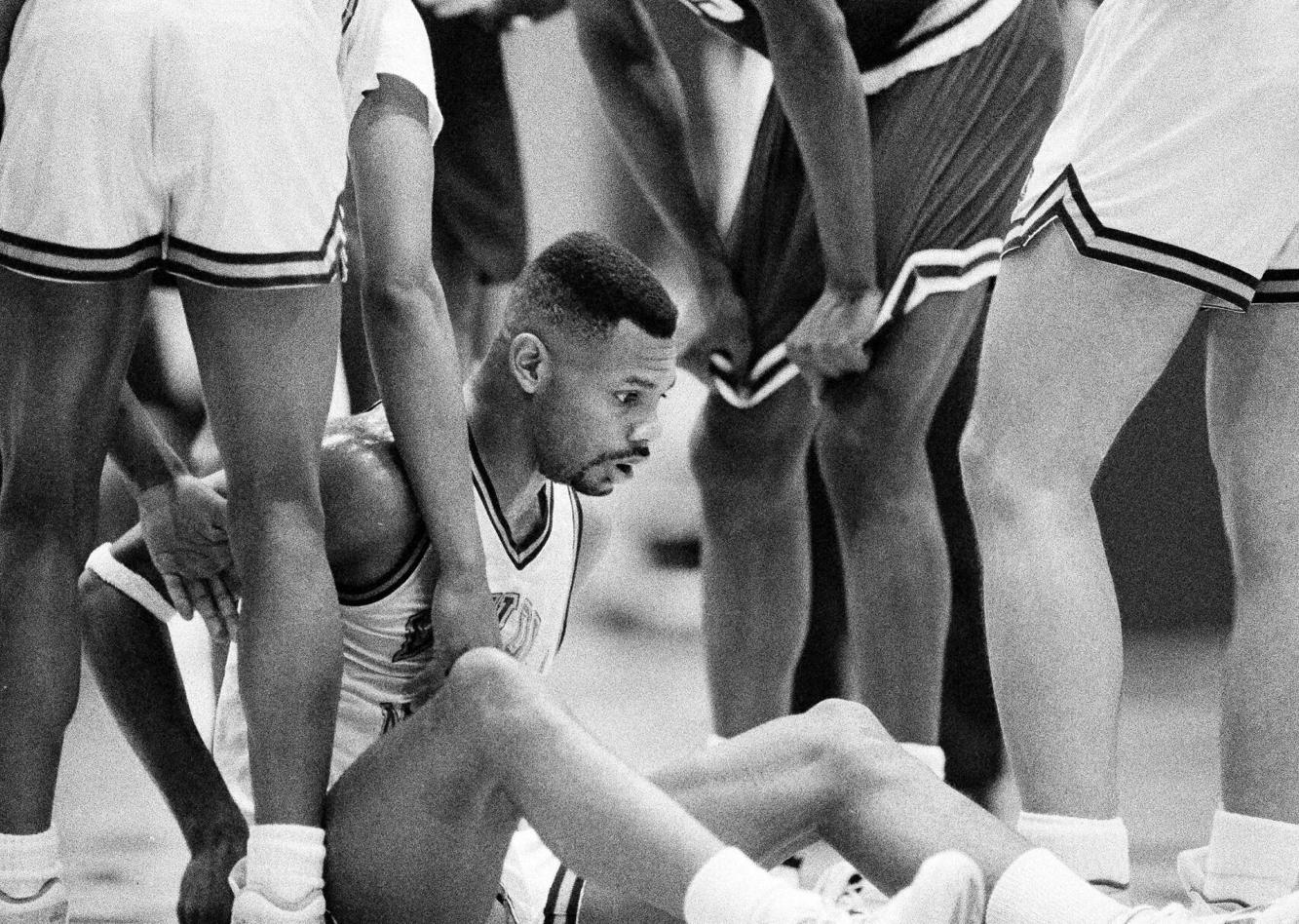 Today in sports history: Hank Gathers 23 dies after collapsing during