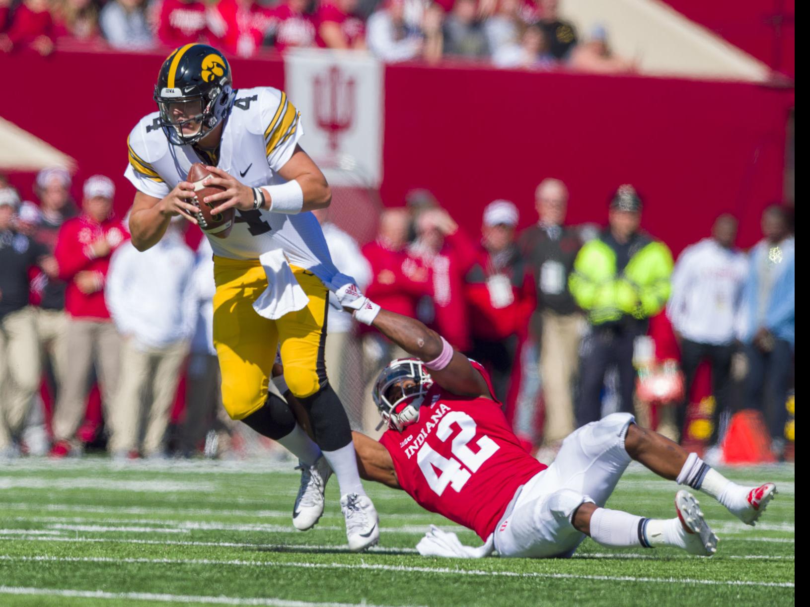 Update College Football Hawkeyes Carve Up Indiana Iowa