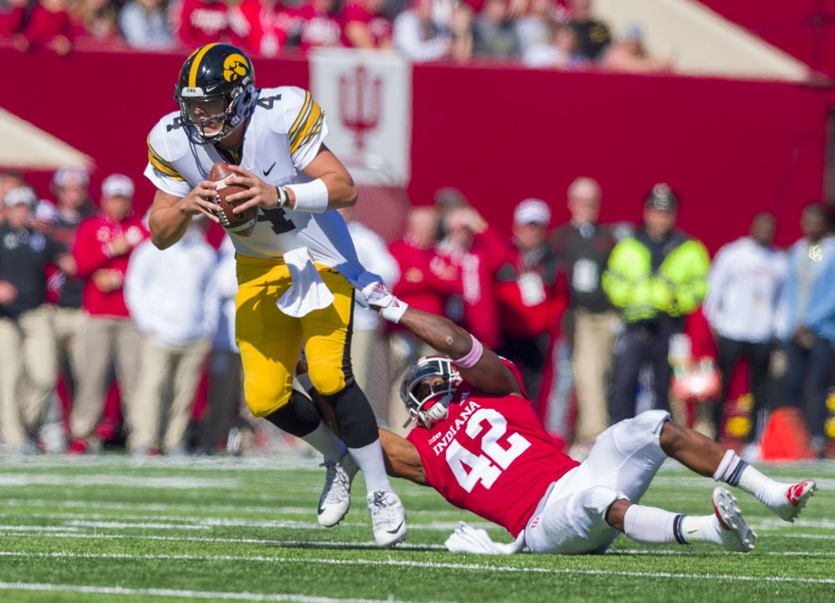 Update College Football Hawkeyes Carve Up Indiana Iowa
