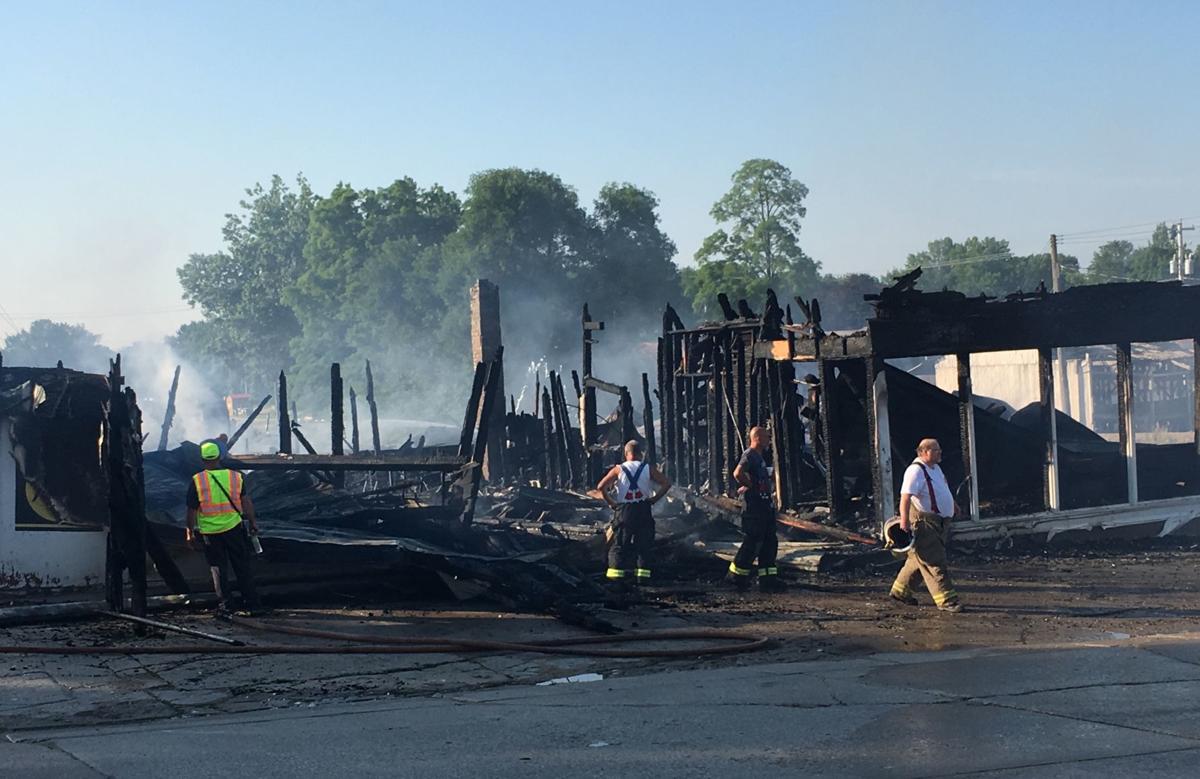 UPDATE Greene lumber company fire destroys three buildings (PHOTOS)