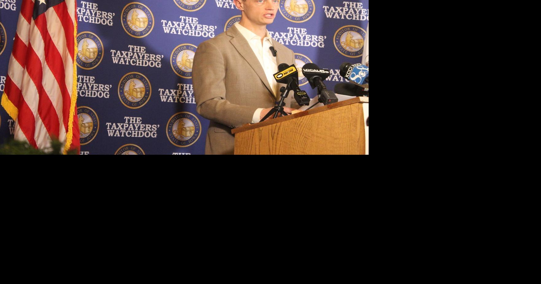 Sand raised $9.5M last year, without help from family, in his campaign for Iowa governor