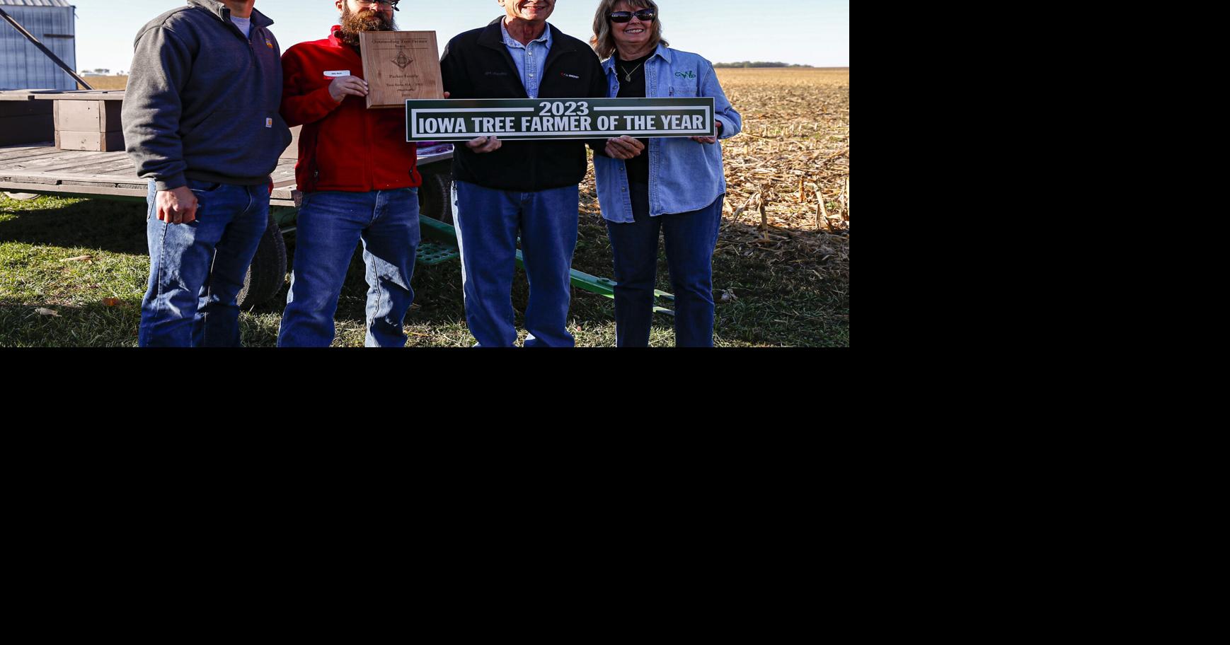 Buchanan County farmer receives 'Tree Farmer of the Year' award