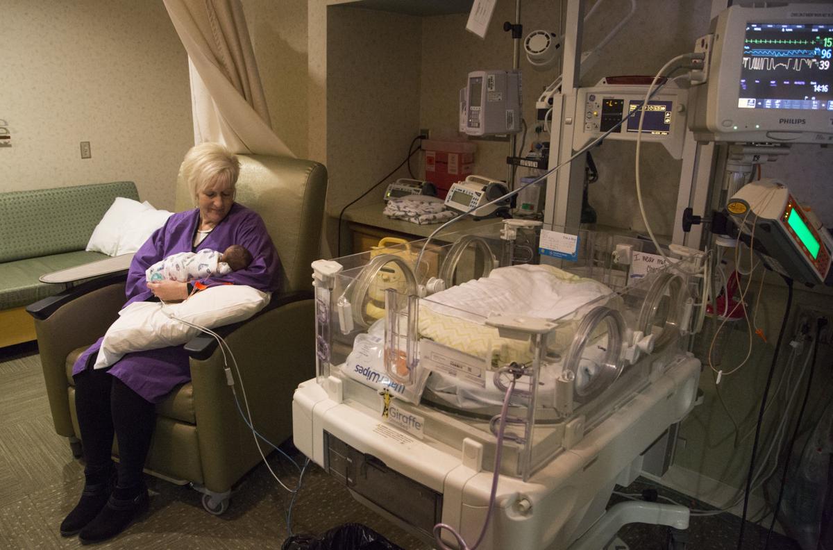 Allen Hospital NICU Cuddlers help babies, staff Local News