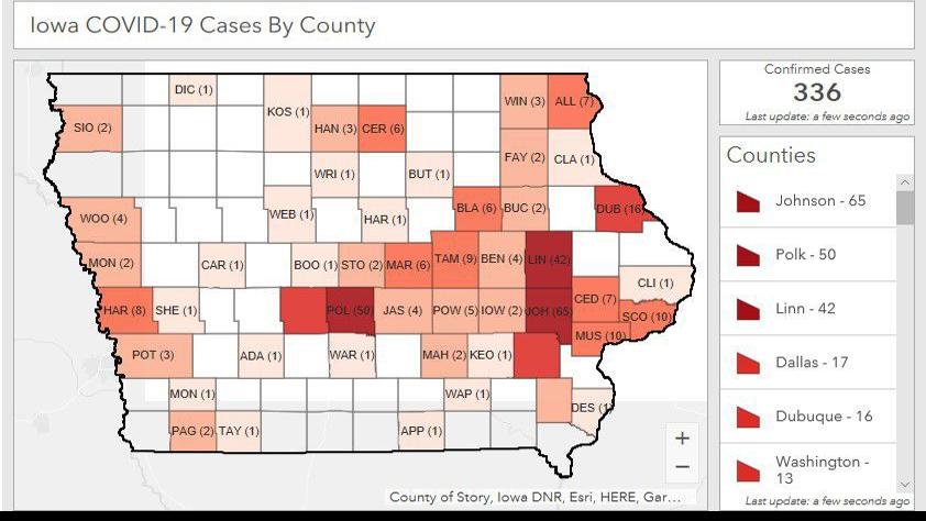 Linn County Records First Covid 19 Death Political News Wcfcourier Com