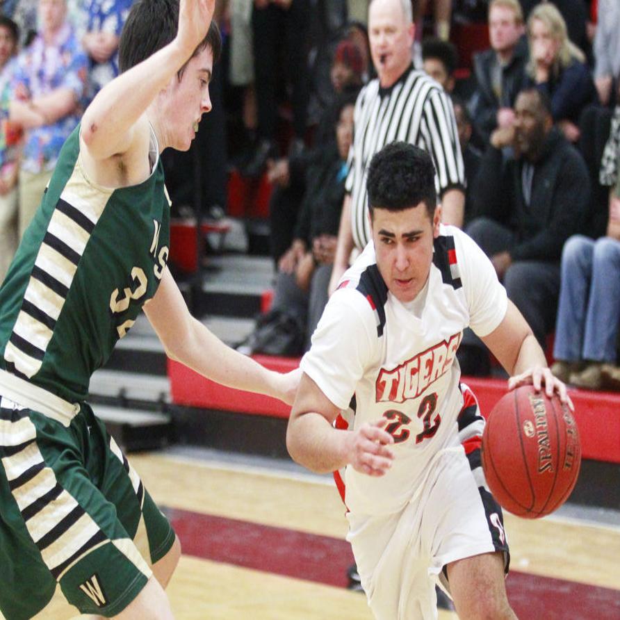 Prep Boys Basketball Tigers Battle But Fall To Iowa City West