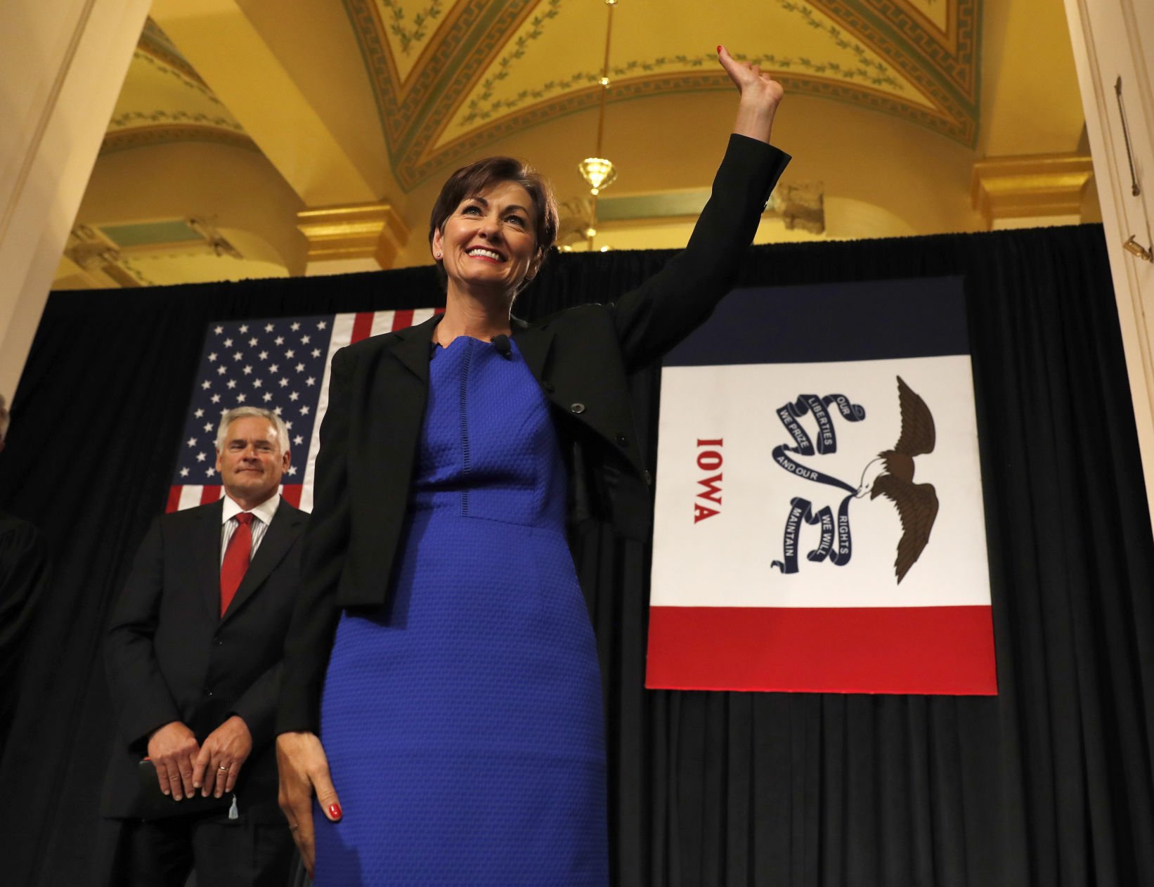 Kim Reynolds, Iowa’s First Woman Governor, Sets Vision For Her Tenure ...