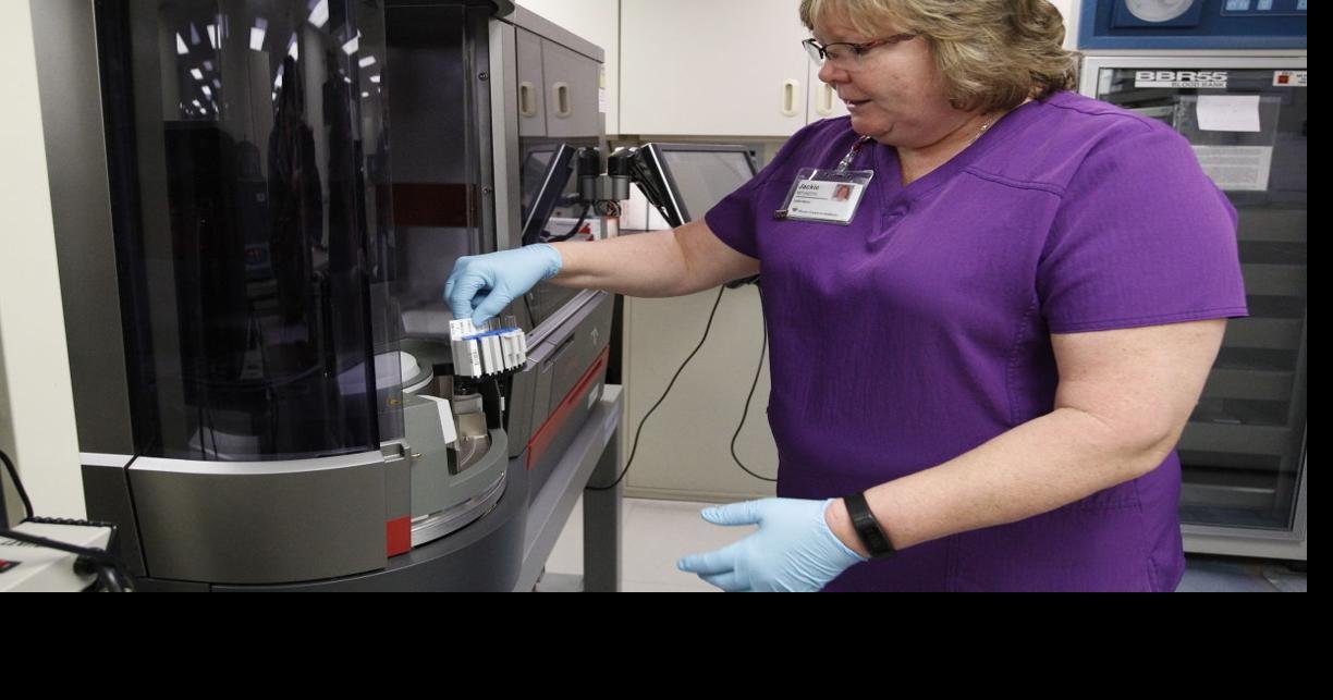 Covenant lab has 1st-in-Iowa machine to replace blood testing and mixing