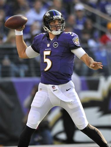 Durable Flacco gives Ravens edge against Steelers