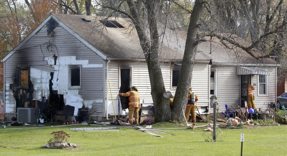 Update Crews fighting house fire in Janesville Local News