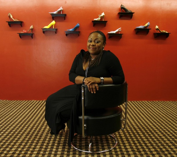 Owner of new shoe boutique aims for big 
