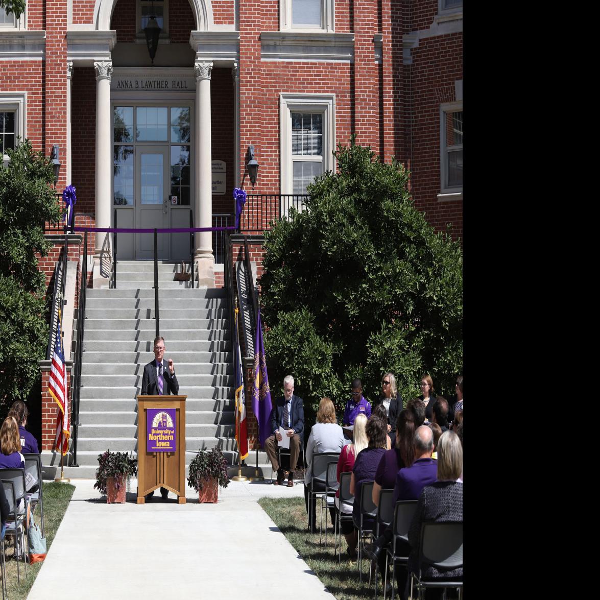 Lawther Legacy Continues With Residence Hall Rededication Education News Wcfcourier Com