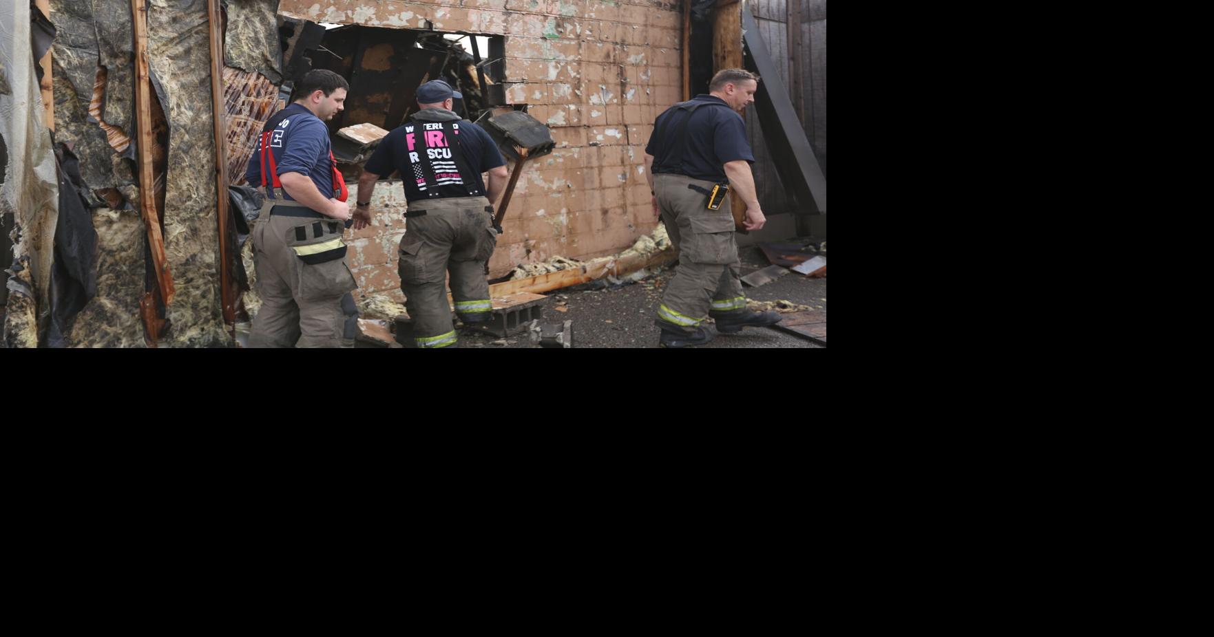 Car crash, fire destroy historic Hickory House restaurant in Waterloo