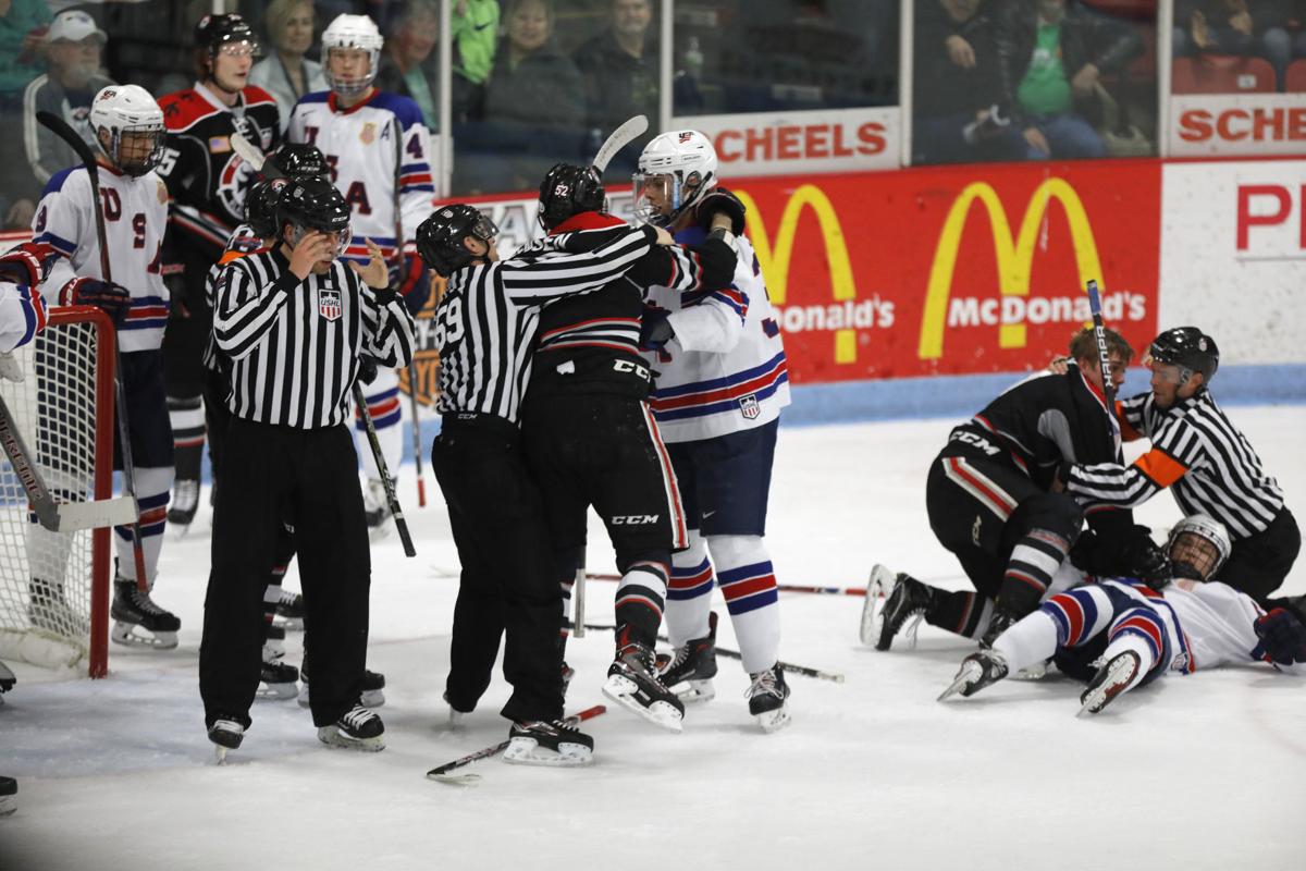 USHL hockey Waterloo completes sweep of Team USA Waterloo Black