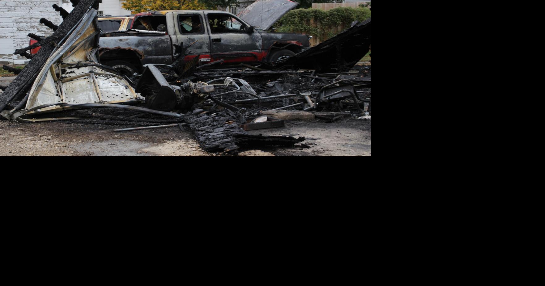 Cedar Falls garage fire 2