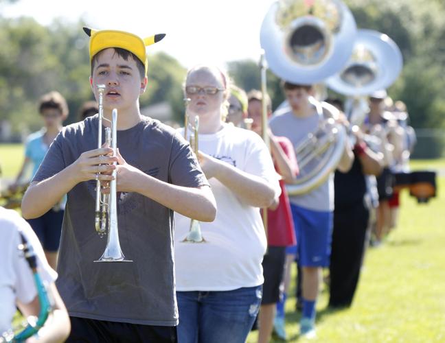 Cedar Valley high schools wrap up marching band camps