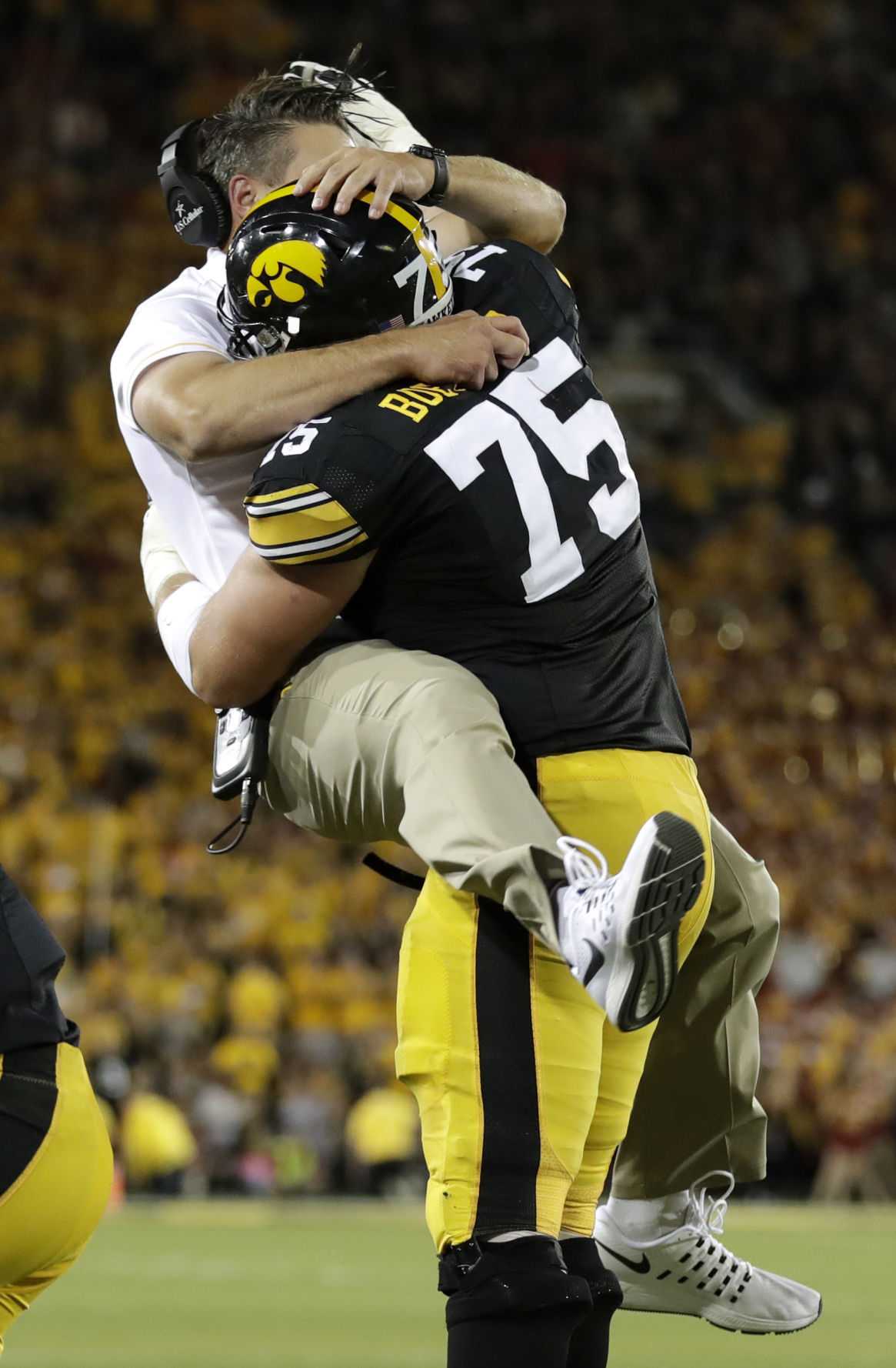 Iowa football Cedar Falls native looks to anchor Hawkeye line Iowa