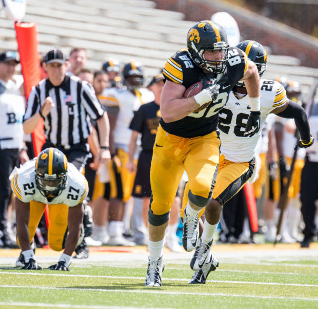 Young Hawkeyes impress veterans in spring game Iowa