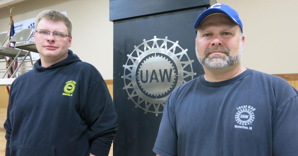 Rob Hackman Waterloo Changing of the guard at Waterloo UAW local