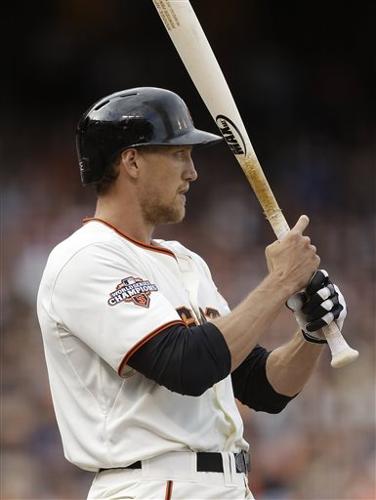 Hunter Pence making early impact for Giants