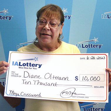 Black Hawk County woman wins $10,000 lottery prize - Vimarsana News