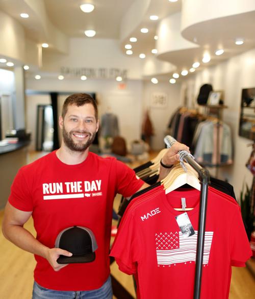Parkersburg Man Starts Athletic Clothing Line For Goal Setters