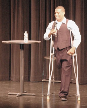 National champion wrestler Anthony Robles comes to NE Iowa to
