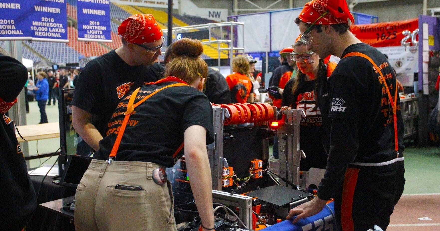 Students find their niche at regional robotics competition - Vimarsana News