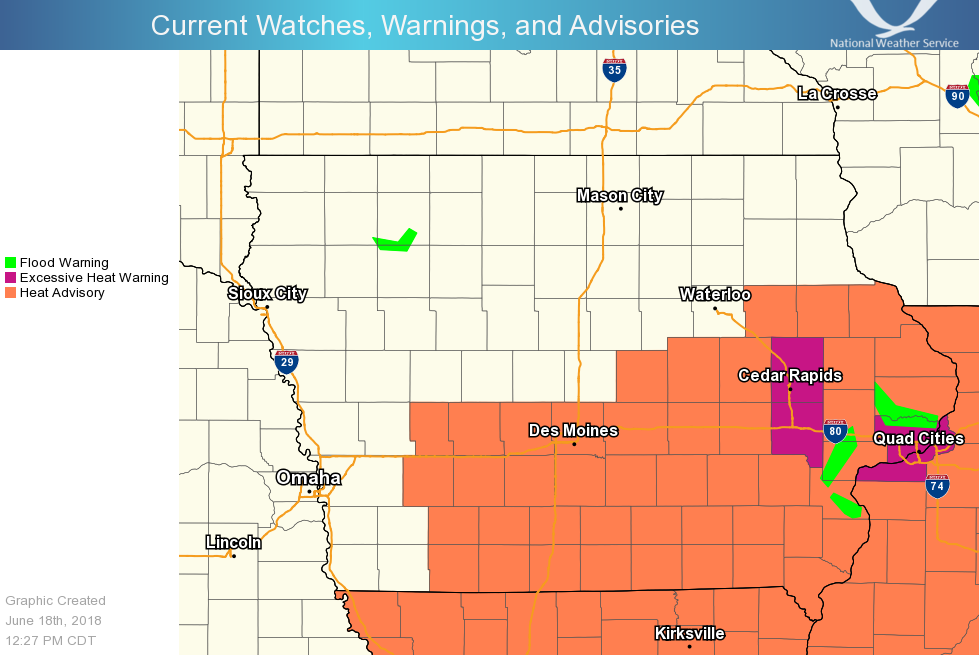 Strong to severe storms expected Monday night in Northeast Iowa