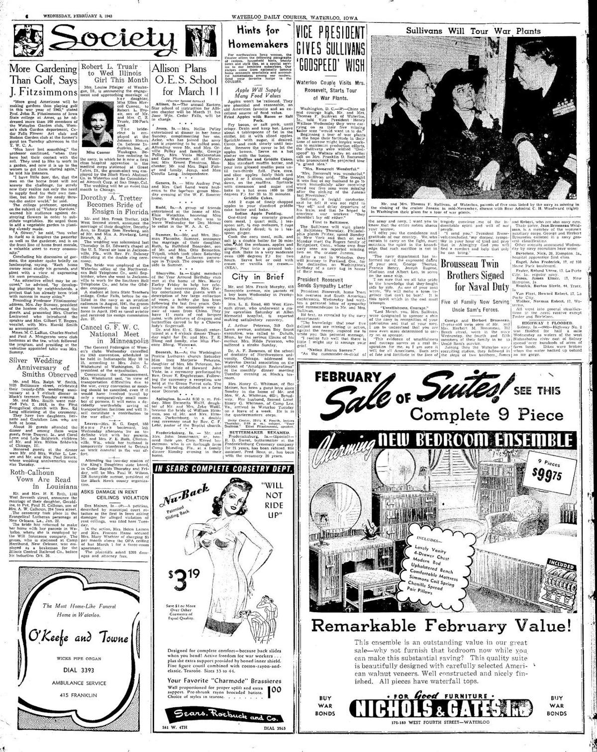 Courier Feb. 3, 1943