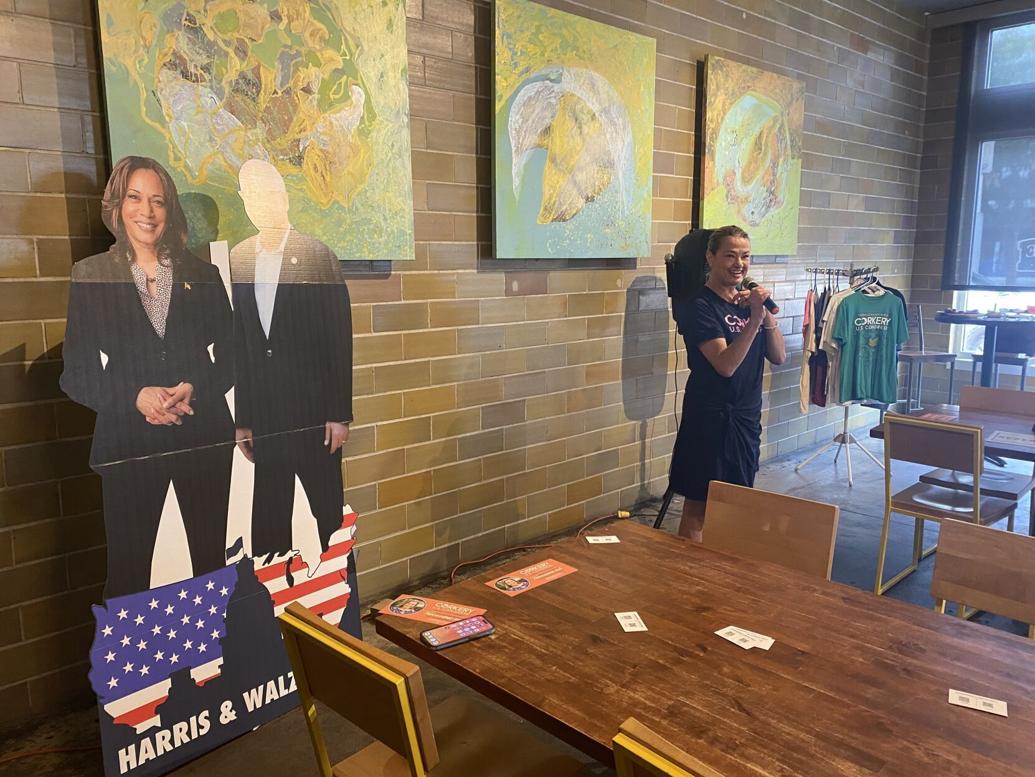 Corkery Enthusiasm for Harris will help beat Hinson