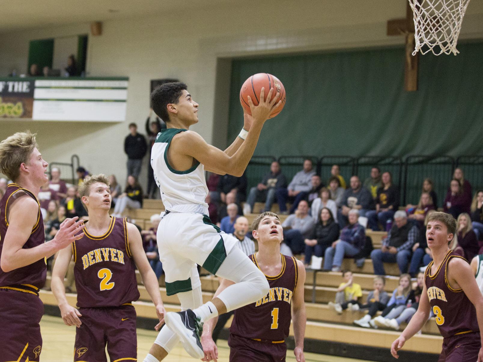 Prep Basketball Denver Takes Two At Columbus Basketball