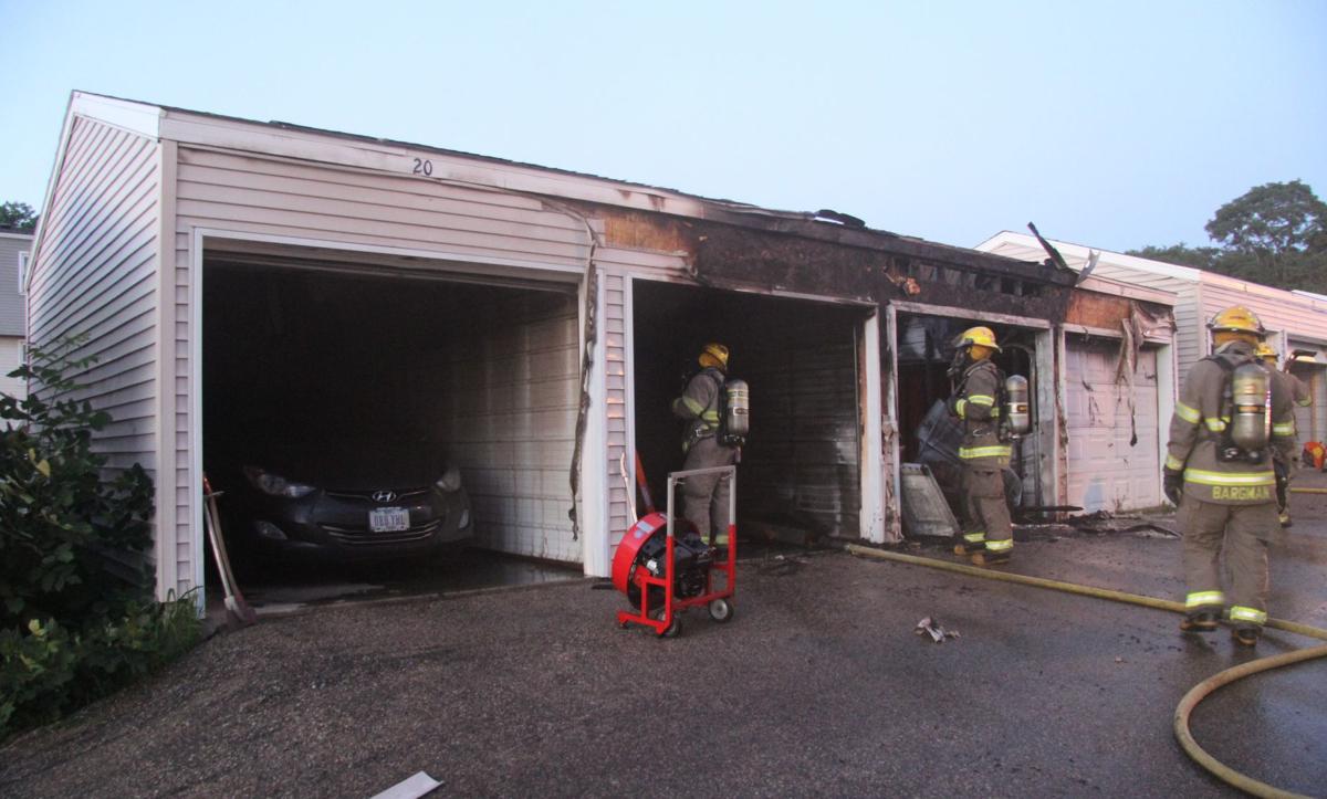 Fire Damages Waterloo Apartment Garages