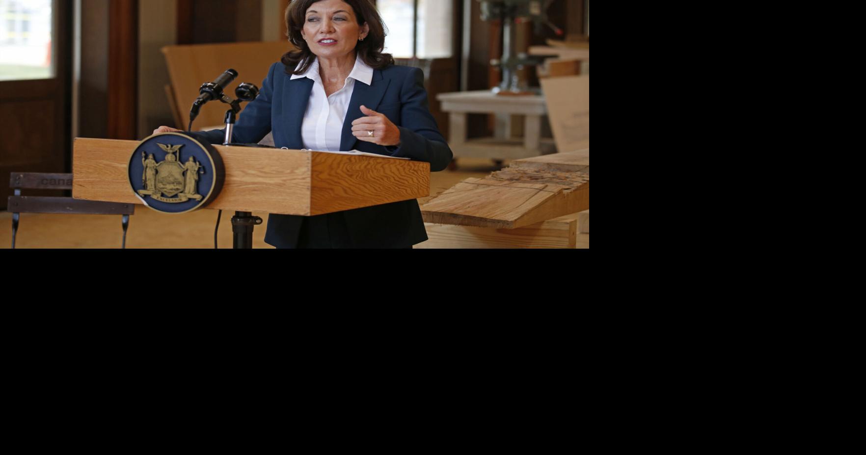 Long a #MeToo movement champion, Hochul stays largely silent on Cuomo