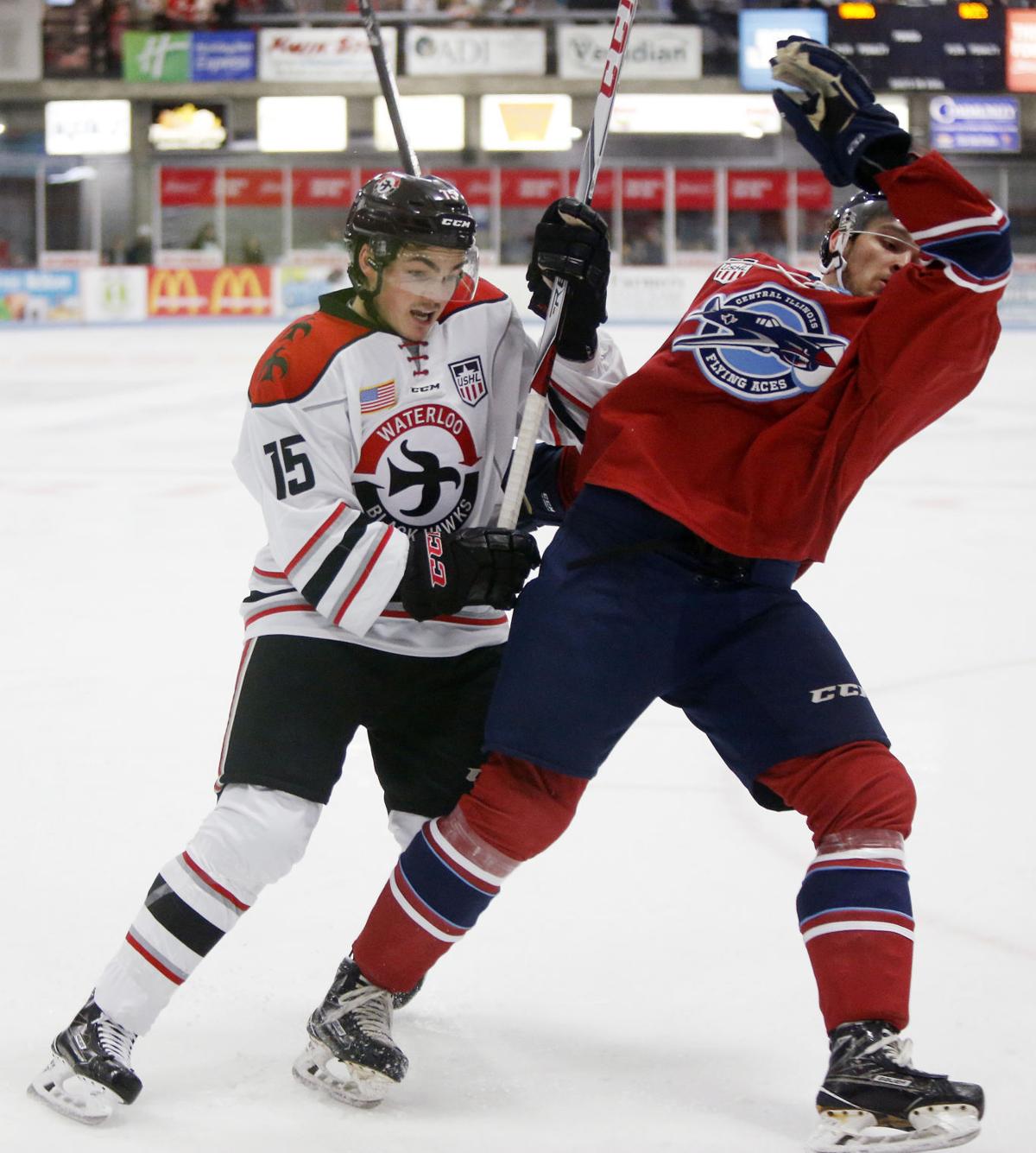 Photos Central Illinois at Waterloo hockey Waterloo Black Hawks