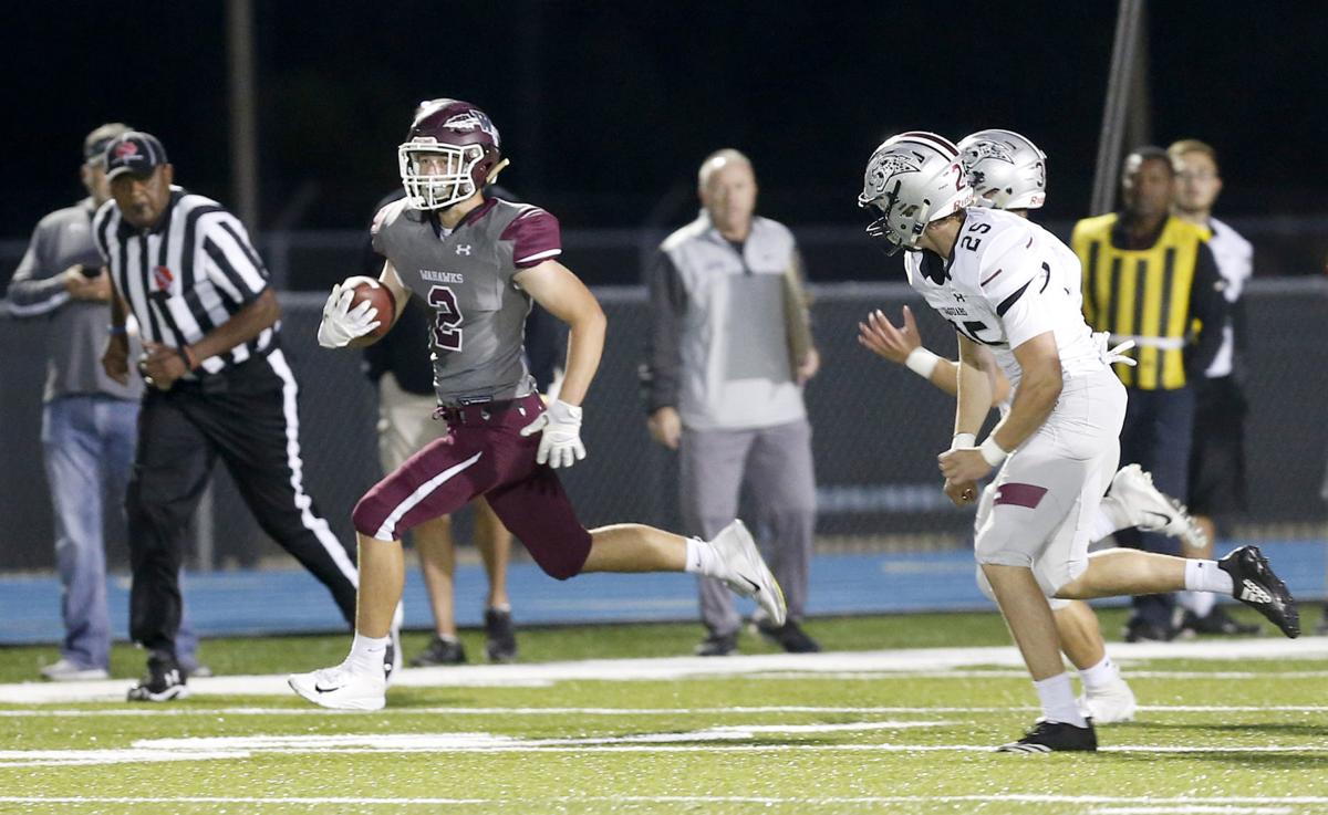 Prep Football No 7 Centennial Races Past Waterloo West 49 7